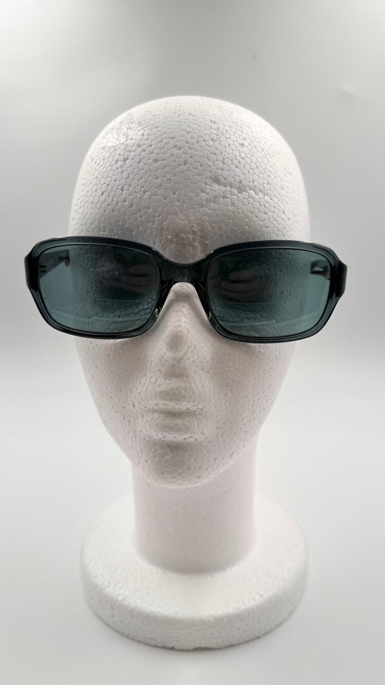Nine West NW608S 210 Clear Brown Rectangular Plastic Sunglasses Frame